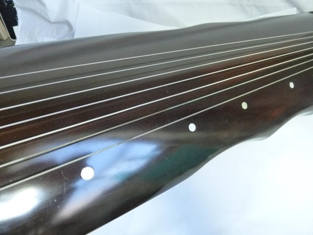 七絃琴　古琴　鳳詳　中国楽器　123ｃｍ　現状品