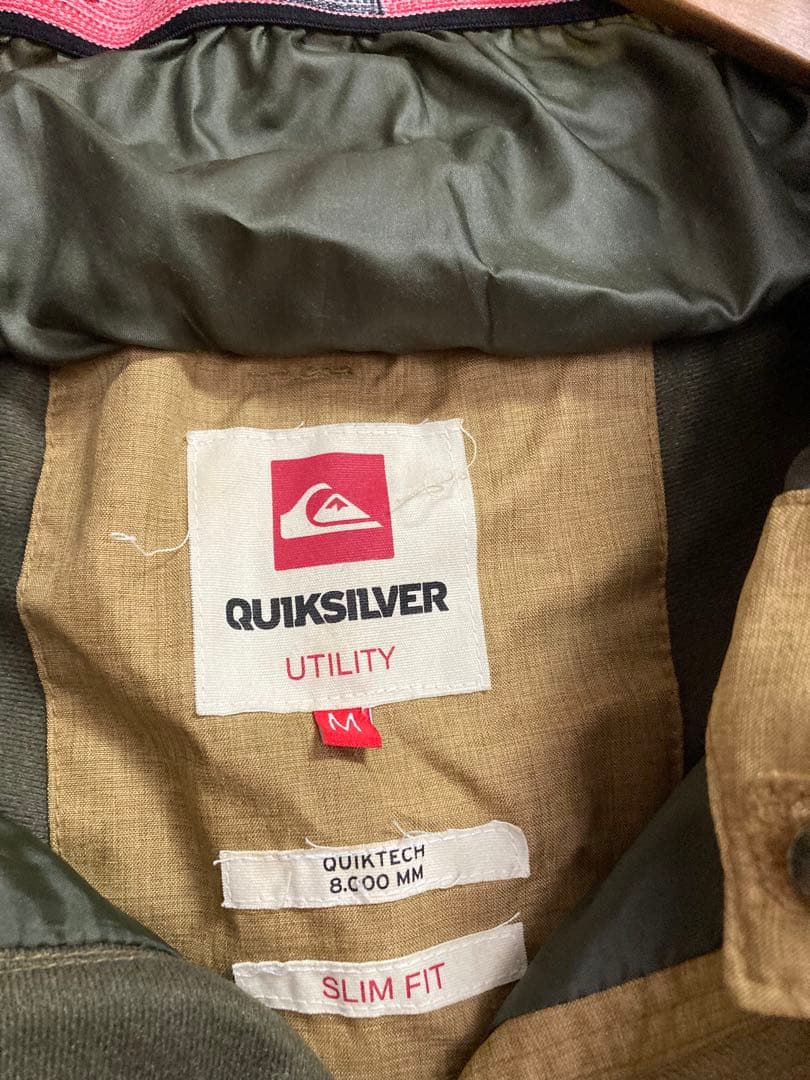 QUIKSILVER スノーボードウェア上下セット　おまけ付き　BURTON