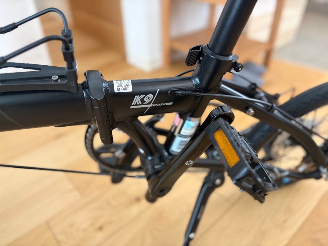 未使用品！付属品多数！　DAHON k9X 送料込み　オリーブブラック