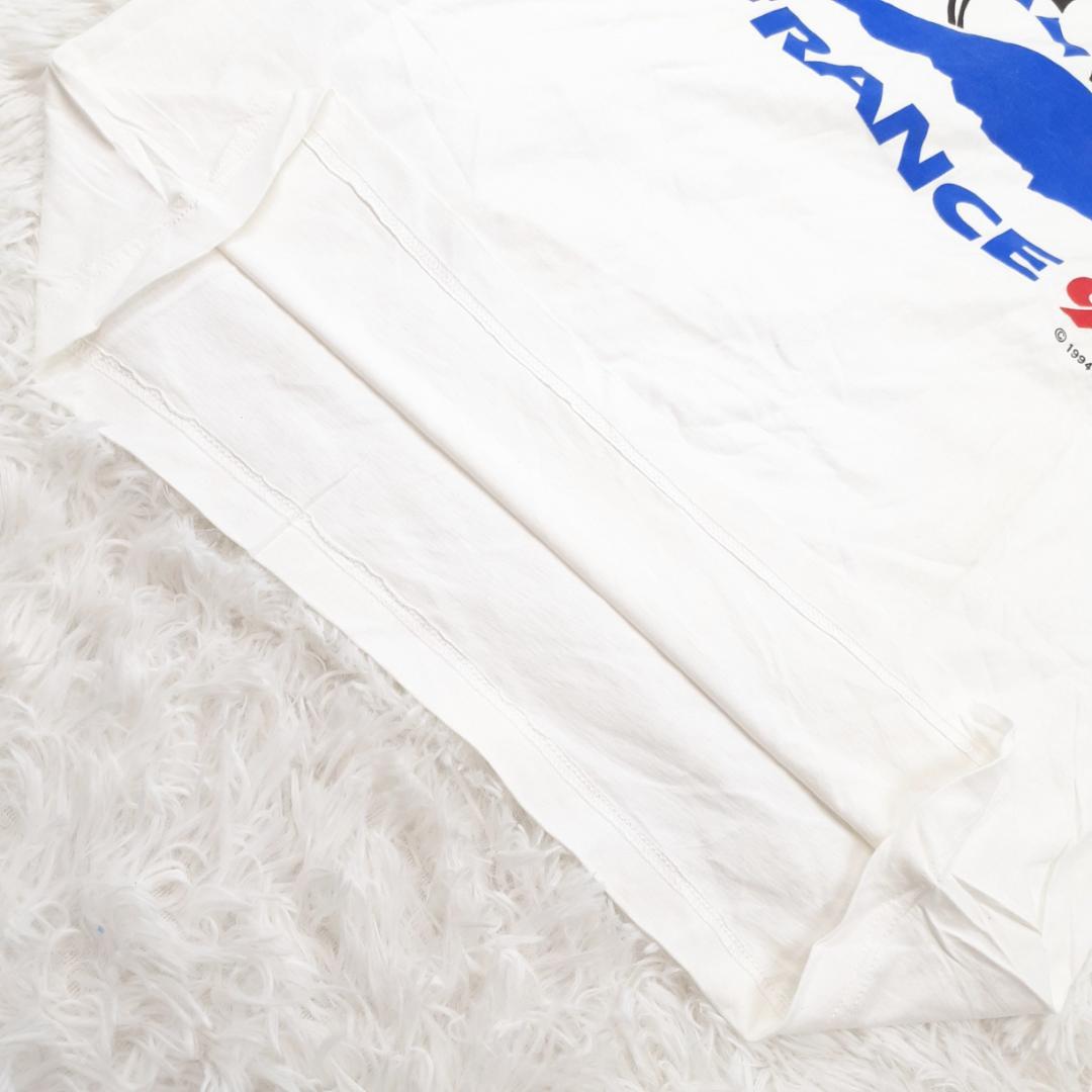 新品未使用タグ付◎1998 FIFA フランスW杯 サイン入り記念Tシャツ 希少