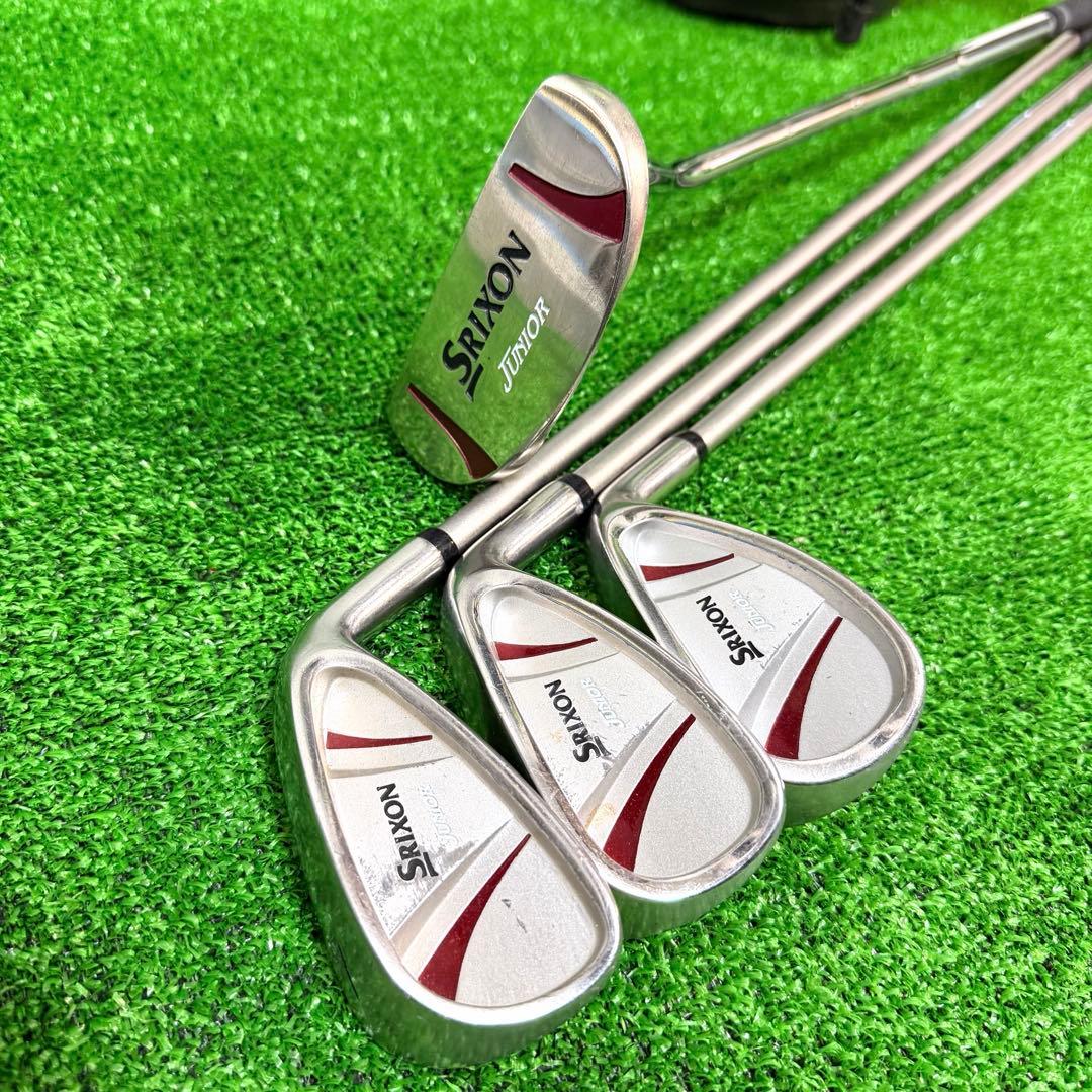 ジュニア　ゴルフセット　SRIXON 打感良好　すぐ使用　135cm-145cm