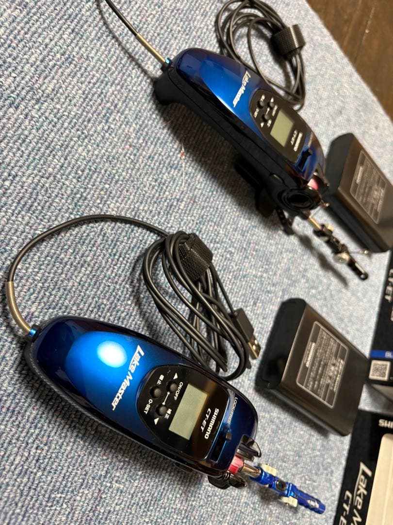 Lake Master CT-ET ワカサギリール 2個セット バッテリー付き