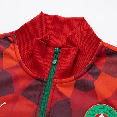 新品希少品 サッカー モロッコ代表 オフピッチウェア ジャージ 上下セットアップ