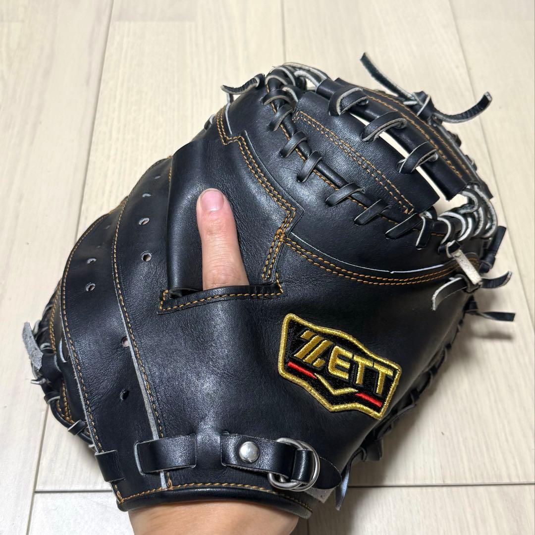 ZETTプロステイタス硬式キャッチャーミット小林モデル