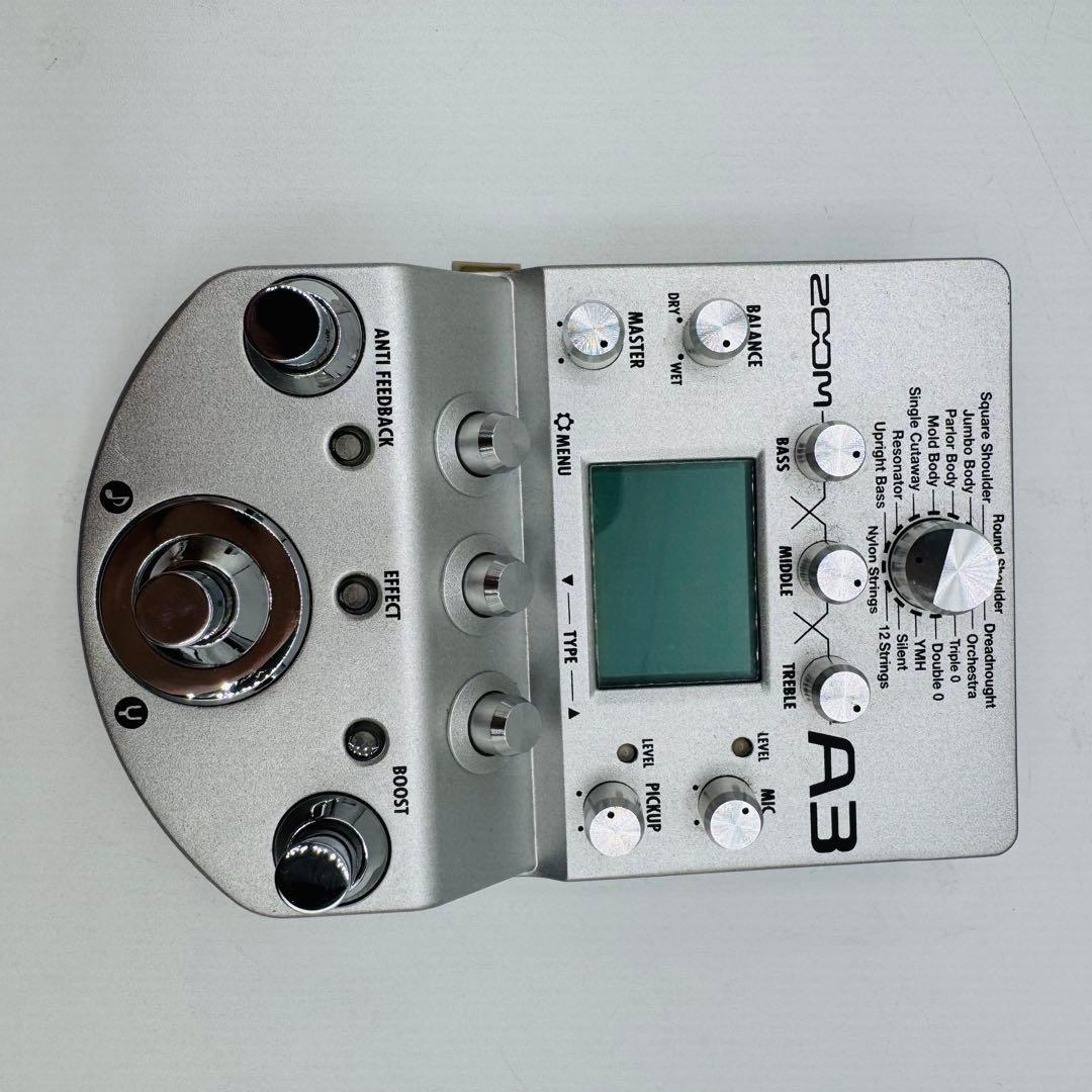 Zoom A3 ギターエフェクター アコースティック マルチエフェクター