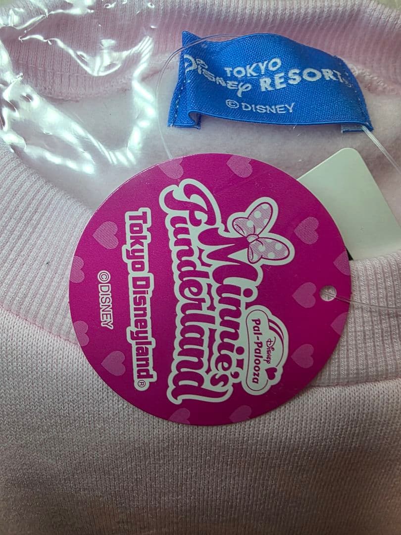新品 ディズニーランドミニーファンダーランド パルパルーザトレーナー