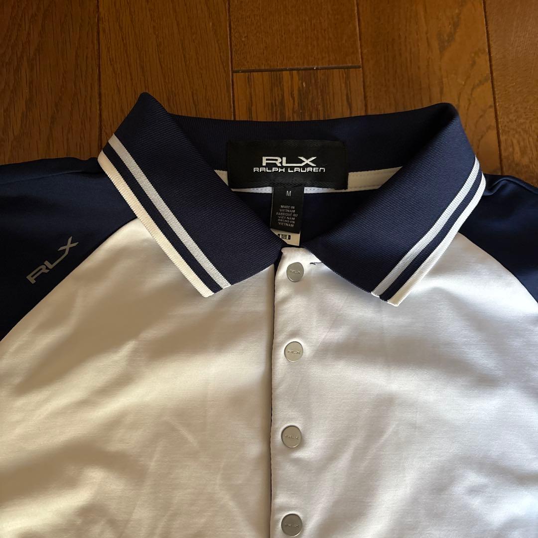 レディースウェア RLX Contrast Stretch Jersey Polo Dress M