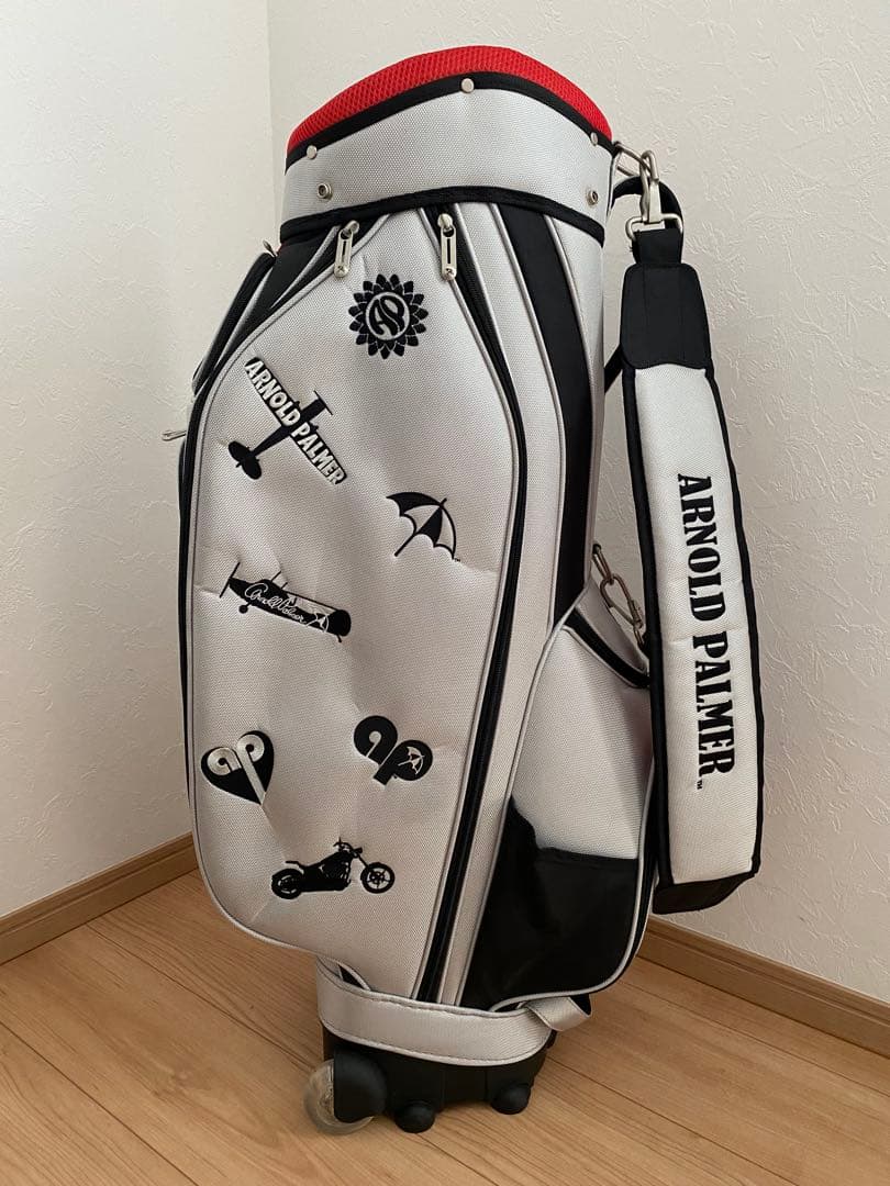 【美品】ARNOLD PALMER アーノルドパーマー キャディバッグ ゴルフ