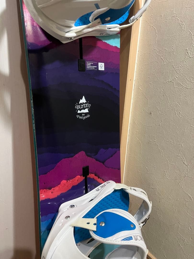 バートン女性用最高峰ボード！BURTON feelgood 144cm