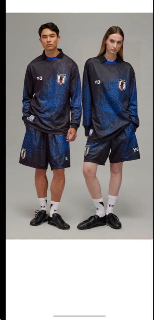 Y-3 コラボレーション　ライフスタイルライン　モード　ショーツ日本代表サッカー