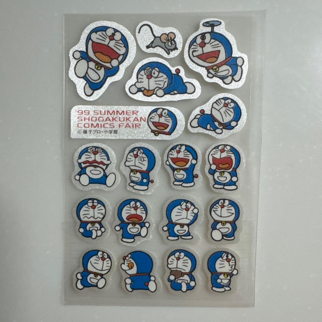 【極美品】激レア'99非売品 ドラえもん ノベルティシール10セット