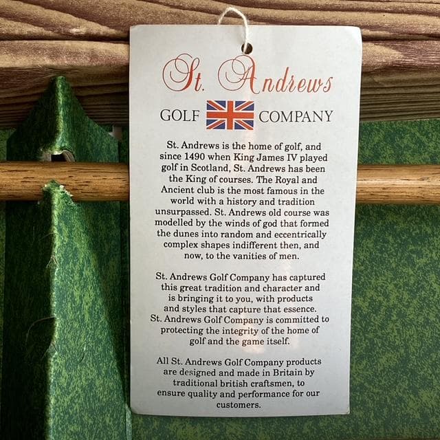 【St.Andrews】セントアンドリュース パター スコットランド製