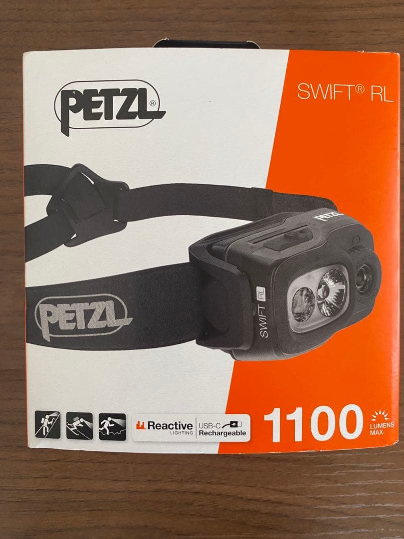 【新品】PetzlSWIFTRL1100lmUSB-Cヘッドライト＋純正ケース付