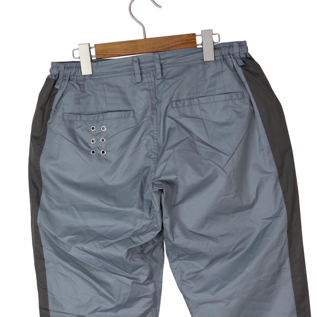 【size4】秋冬 ラッセルノ ゴルフ リップストップ サイドラインパンツ 灰