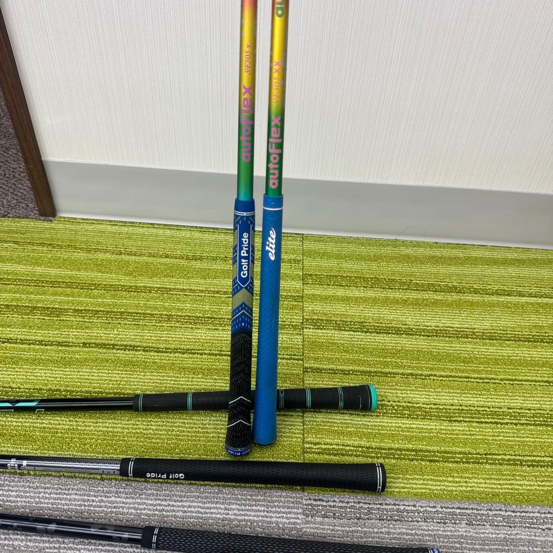 autoflex シャフト 2本セット Golf Pride Elite
