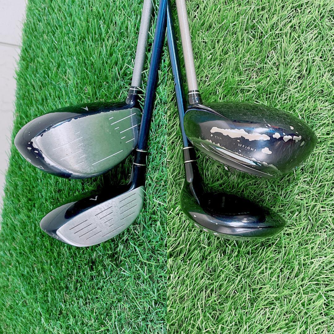 初心者向け レディースゴルフクラブ フルセット ダンロップ入り J3129
