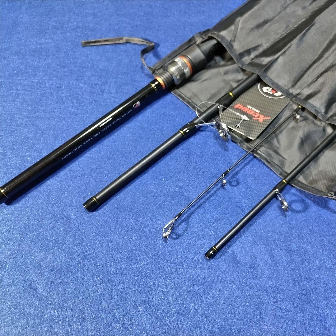 マルチピースロッド 2.4m 8ft スピニング GOTURE ゴチュール
