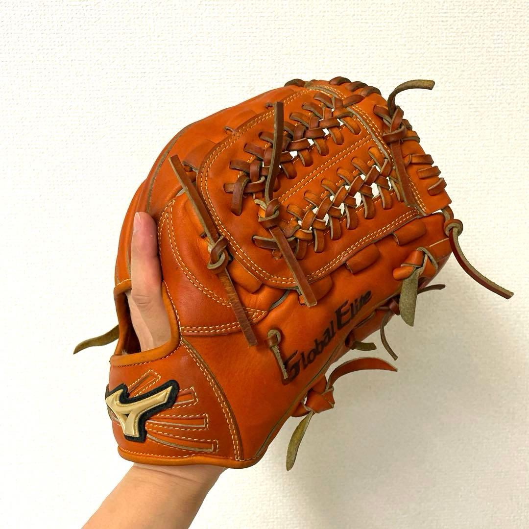 101 ミズノ グローバルエリート 即戦力 軟式 内野手用グローブ