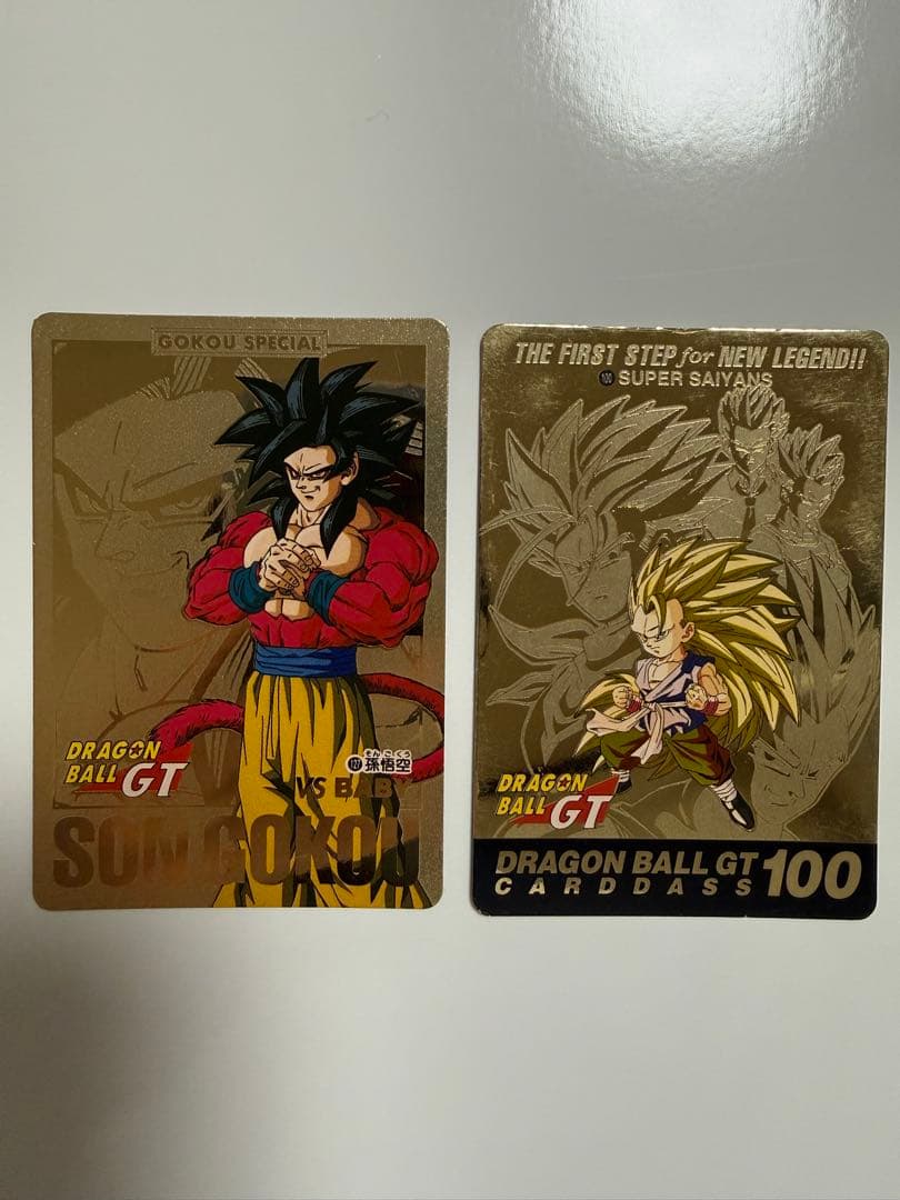 ドラゴンボールGT カードダス　100SUPER SAIYANS 127孫悟空