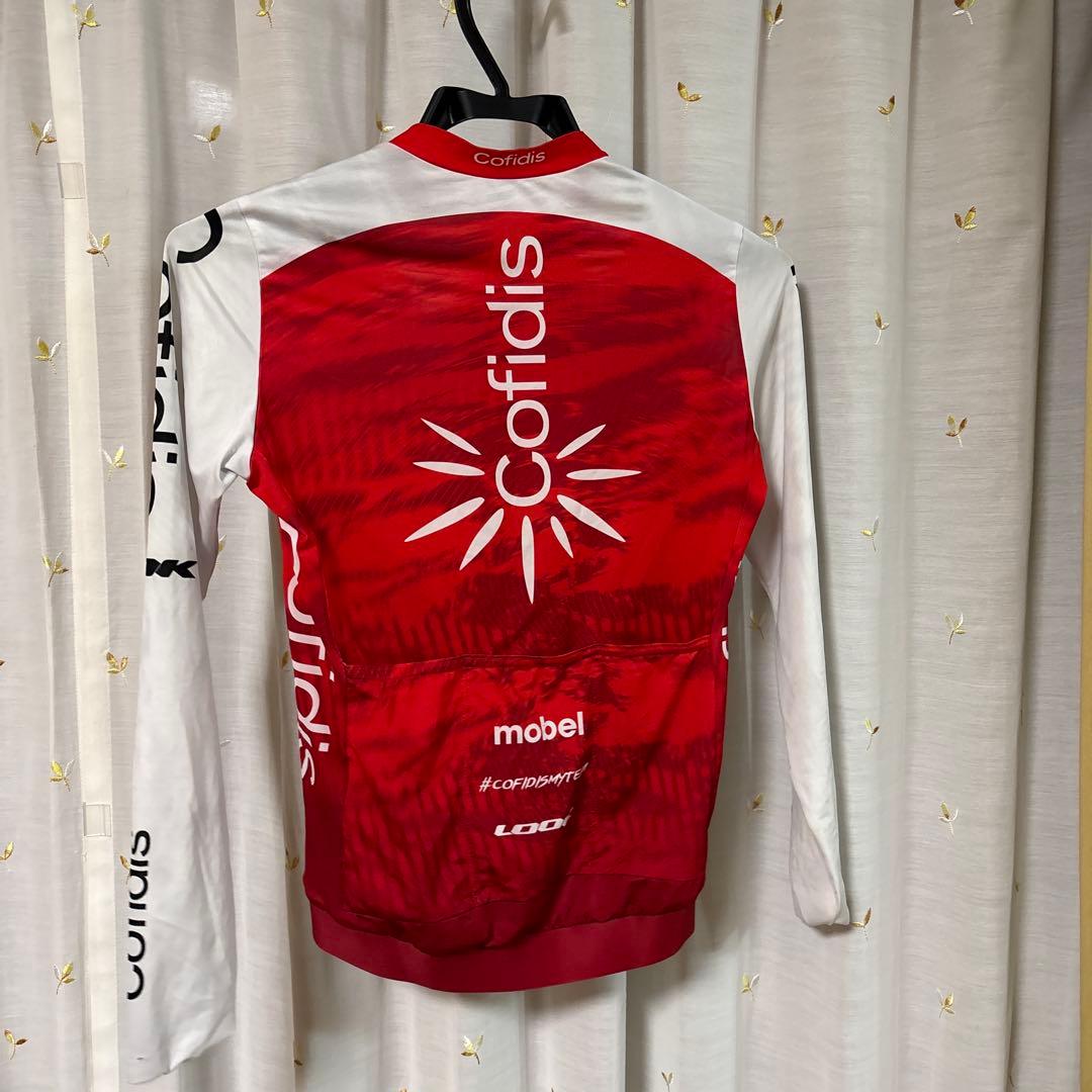 と*り様 選手支給品　Cofidis 長袖　サイクルジャージ