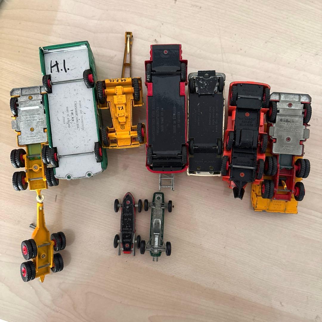 希少 マッチボックス キングサイズ ビンテージ ミニカー 7台＋2 セット