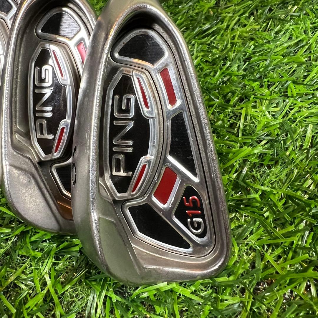 PING G15 アイアンセット 5本 N.S.PRO 750GH フレックスR