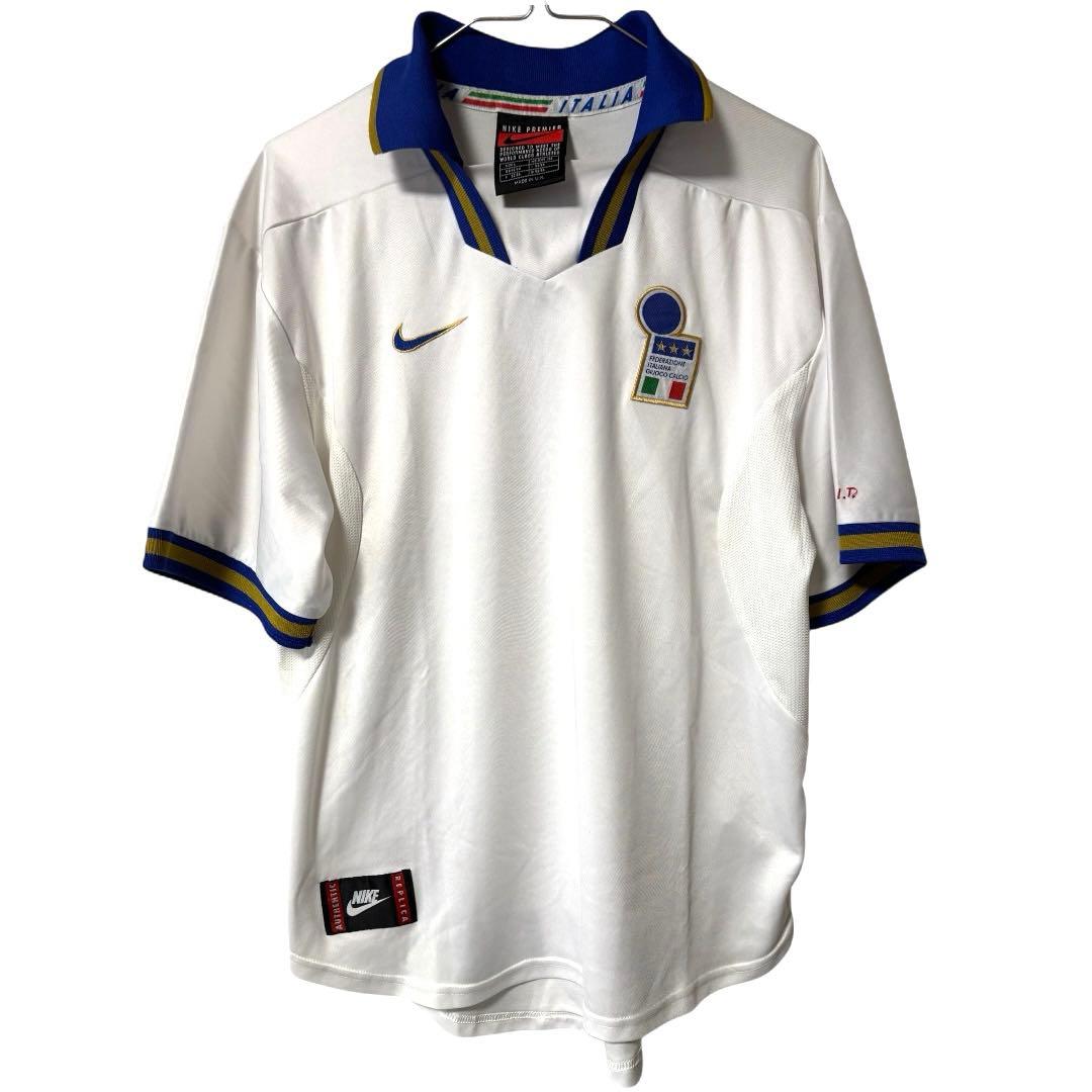 【週末限定セール】96年 イタリア代表 ユニフォーム NIKE ナイキ L 古着