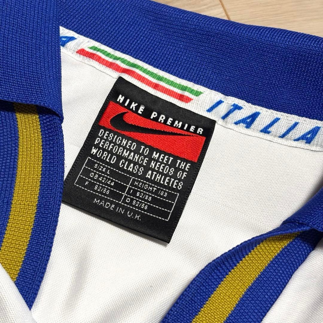 【週末限定セール】96年 イタリア代表 ユニフォーム NIKE ナイキ L 古着