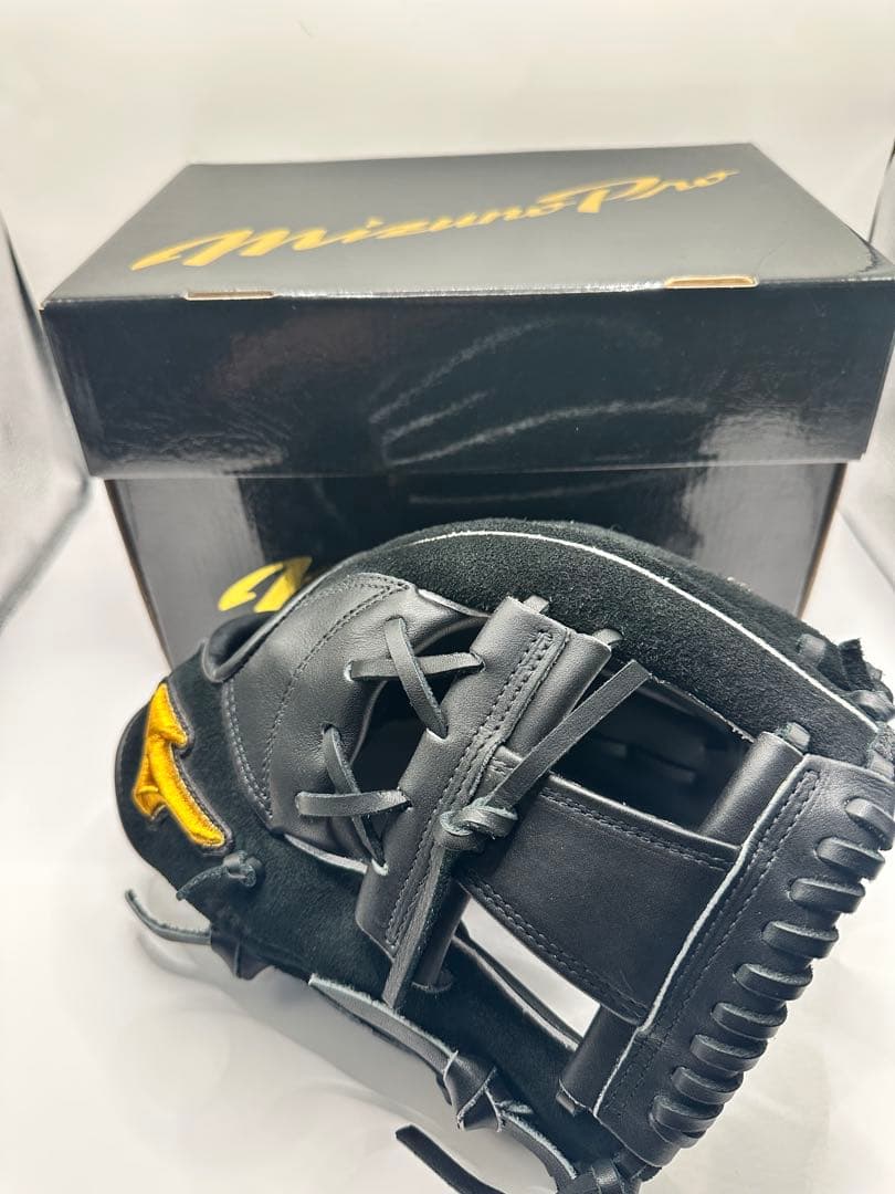 今日だけ特価ミズノプロ　限定品　軟式用　ヌバック