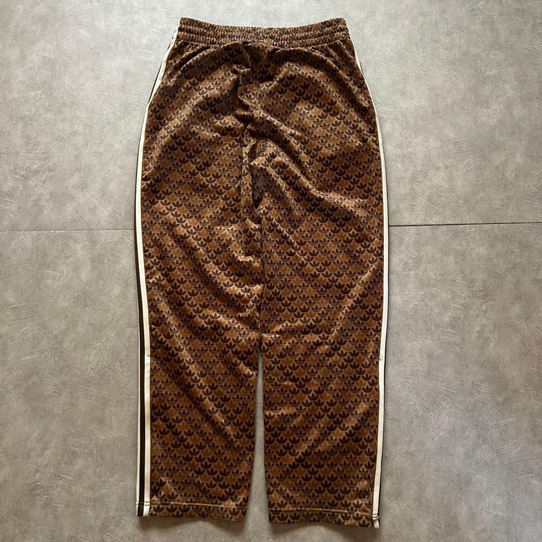 ウォーキング・ランニングウェア adidas monogram track pants y2k brown