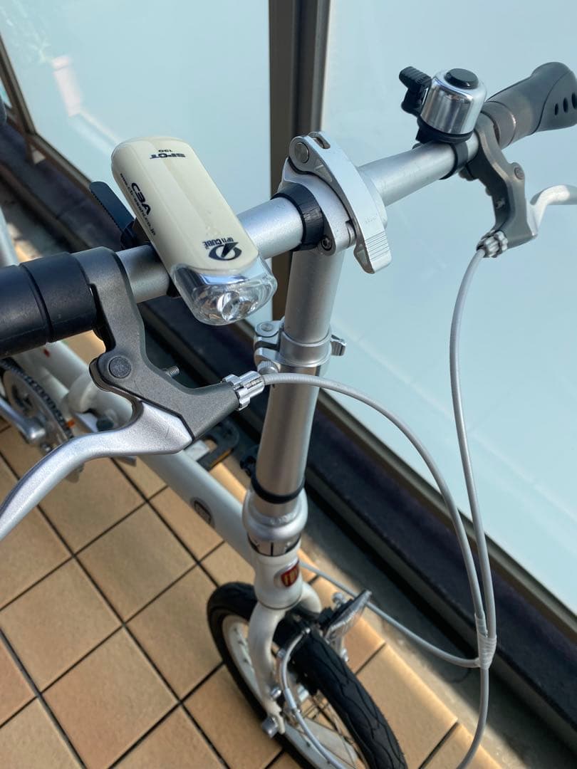Fiat 折りたたみ自転車 ホワイト 小径車