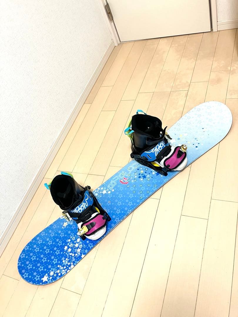 BURTON バートン CHICKLET キッズ スノーボード3点セット！