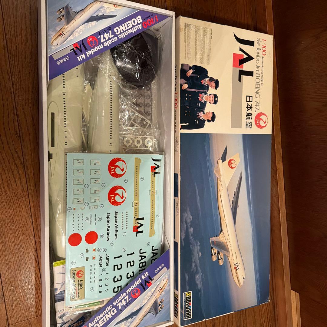 JAL ボーイング747 1/100 Doyusha
