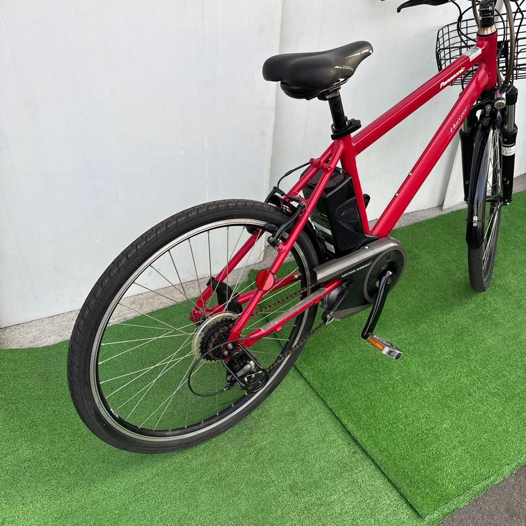 Panasonicパナソニック電動アシスト自転車26インチ スポーツ型 レッド