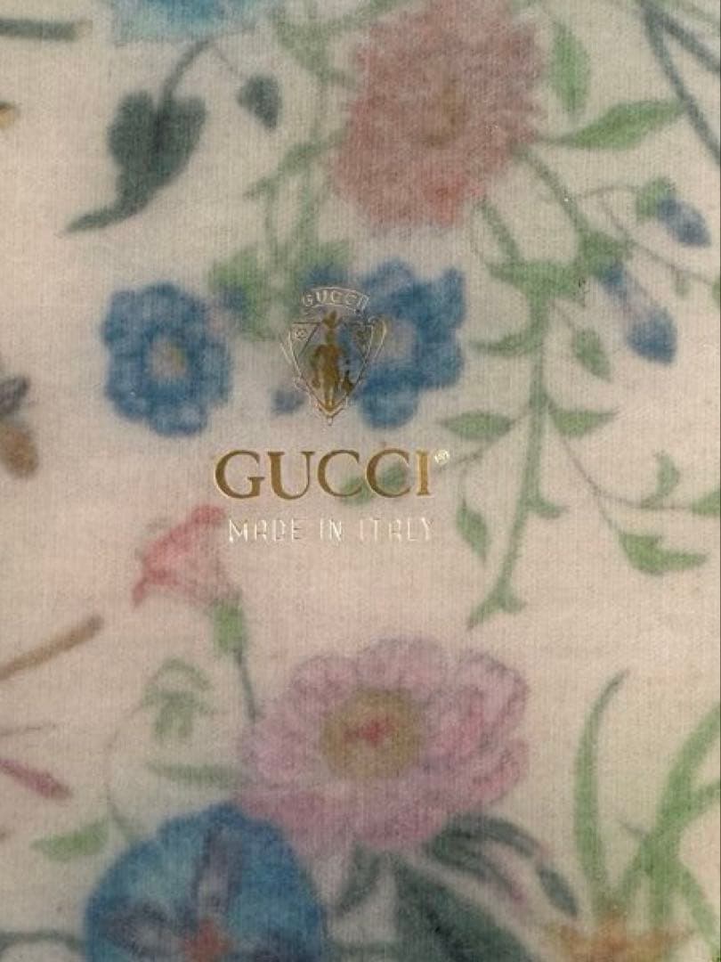 【レア】　グッチ　GUCCI 花柄　アクリルトレイ　オーバル　お盆　トレイ