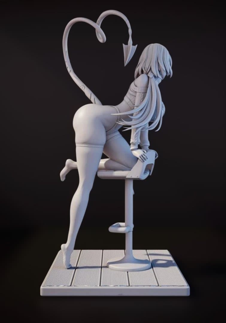 25ｃｍ　ジェーン・ドゥ　ガレキ　未塗装未組立　1／7　 ゼンゼロ　ZZZ