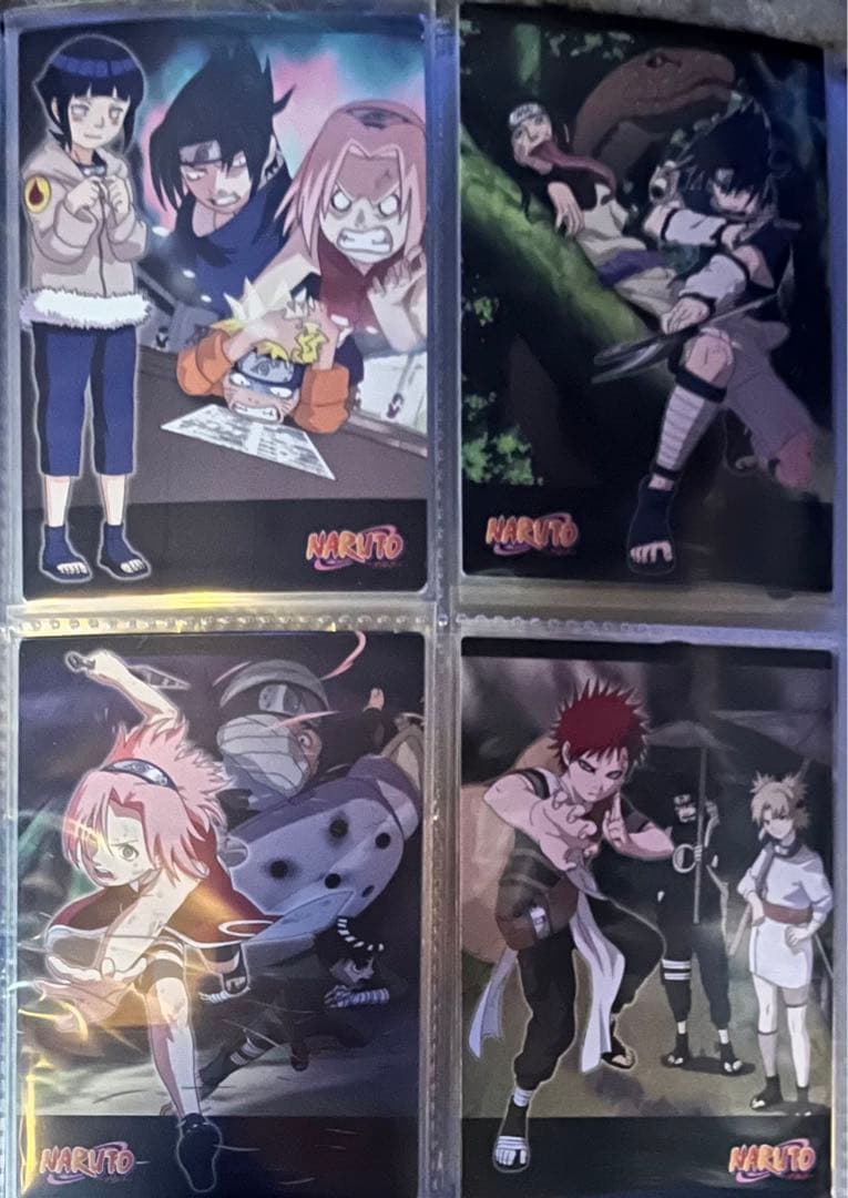 超貴重‼️NARUTO-ナルト- DVD初回特典のカード‼️全24枚‼️