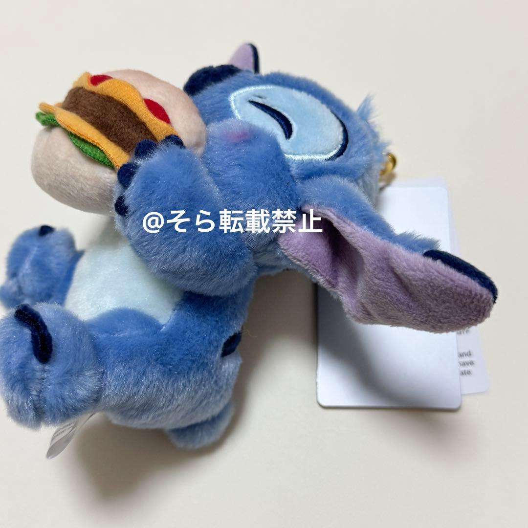 スティッチ MOGUMOGU ぬいぐるみ キーチェーン もぐもぐ