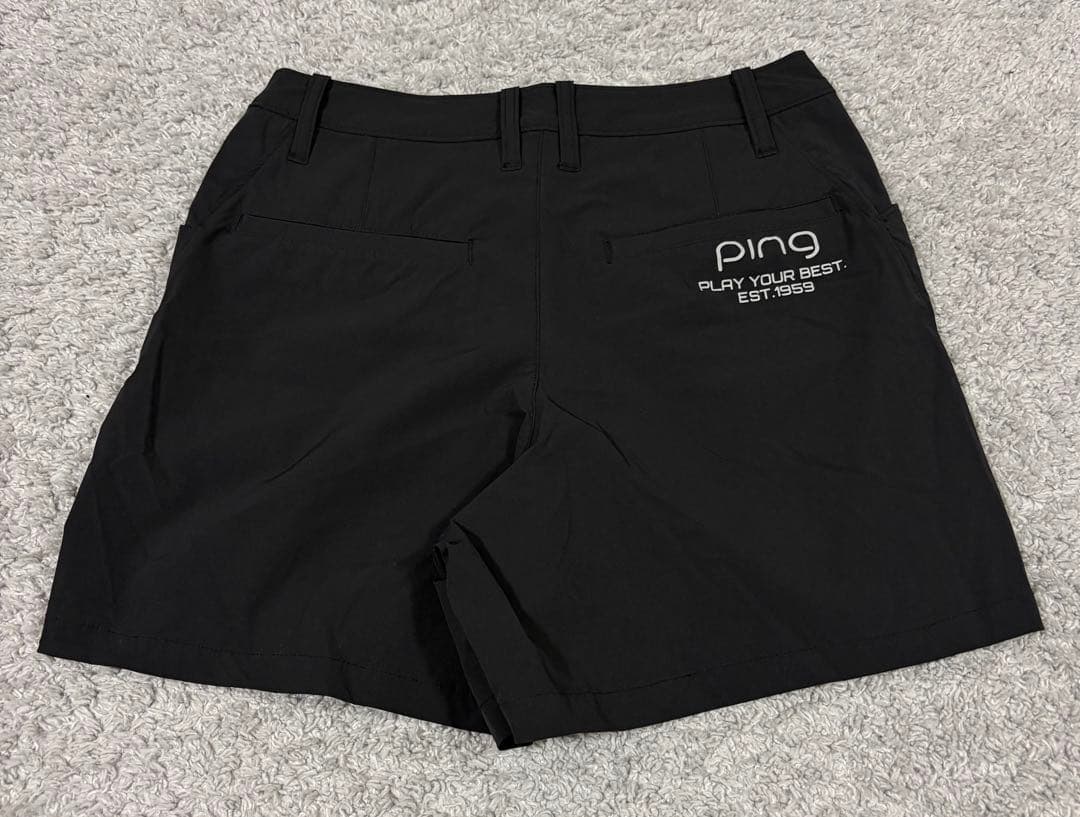 PINGゴルフウェア ピン接触冷感ストレッチショートパンツ