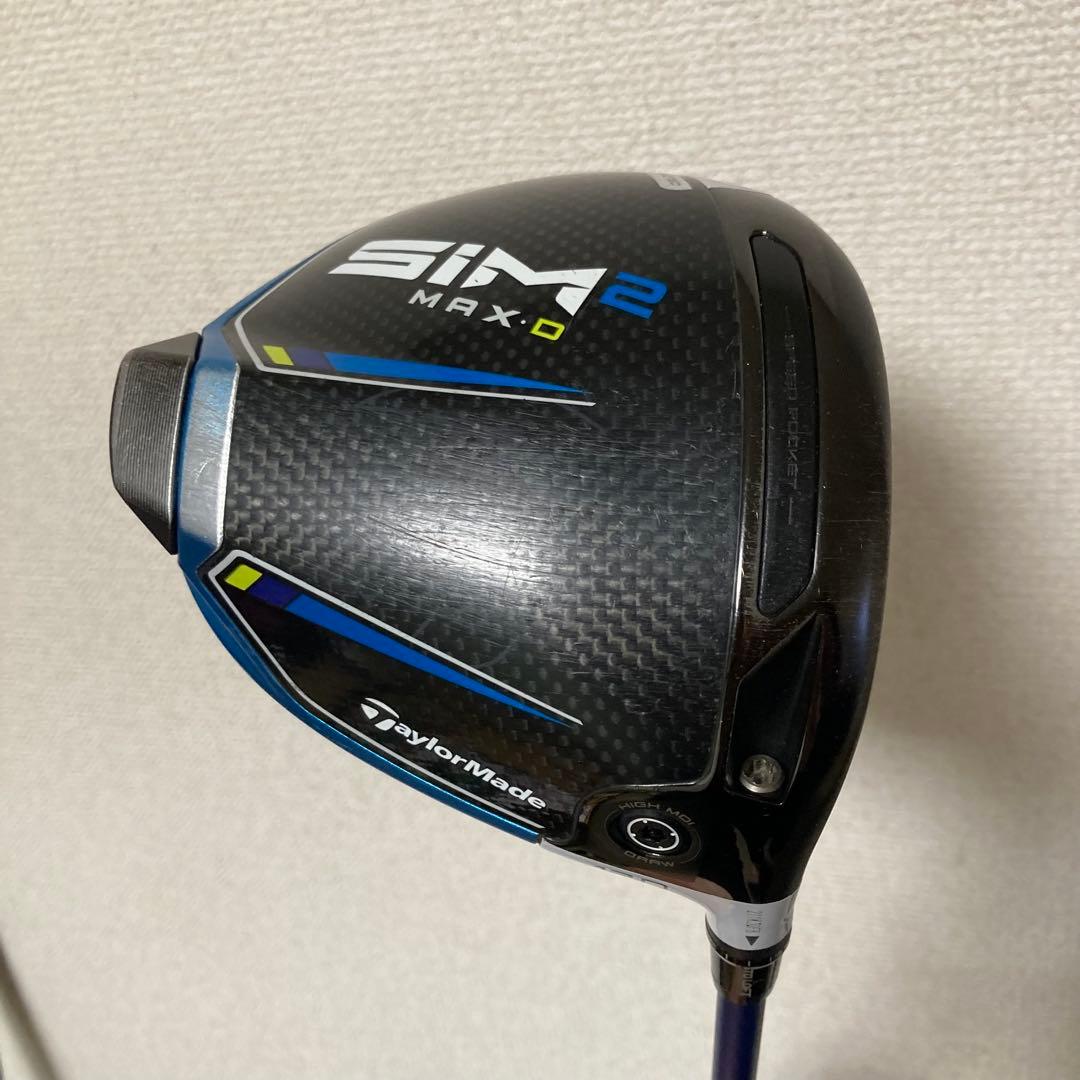 希少 12° テーラーメイド シム2 SIM2 MAX D ドライバー ヘッド