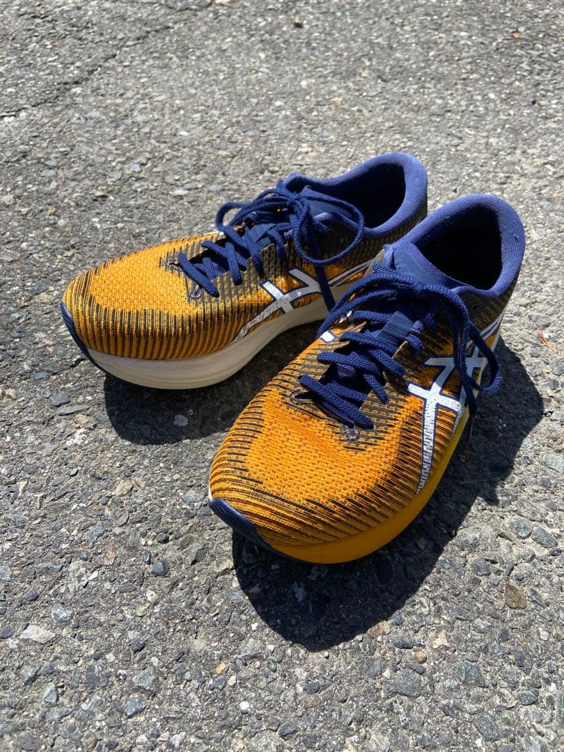 ASICS Magic Speed 26cmランニングシューズ オレンジ