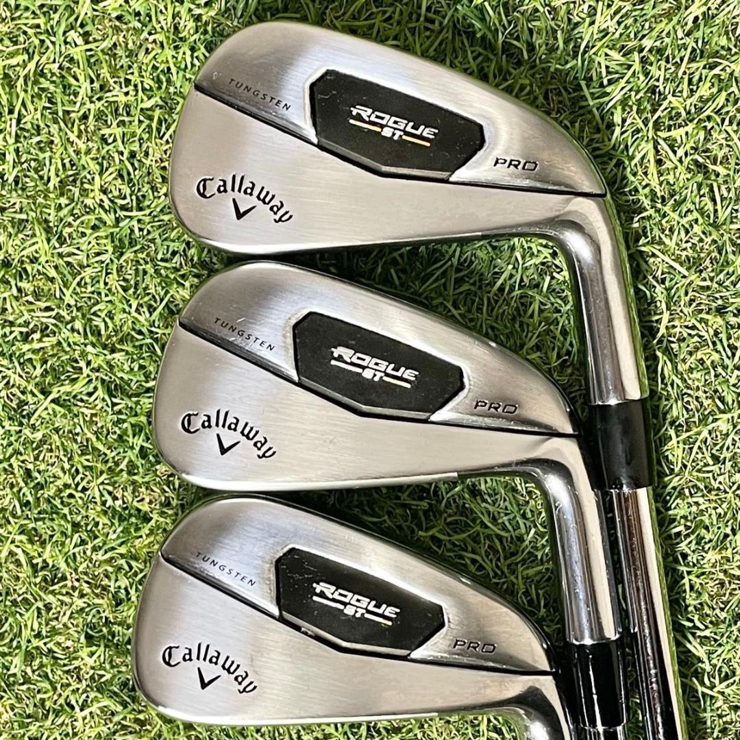 Callaway ROGUE ST PRO アイアンセット 6本 S 右用 良品