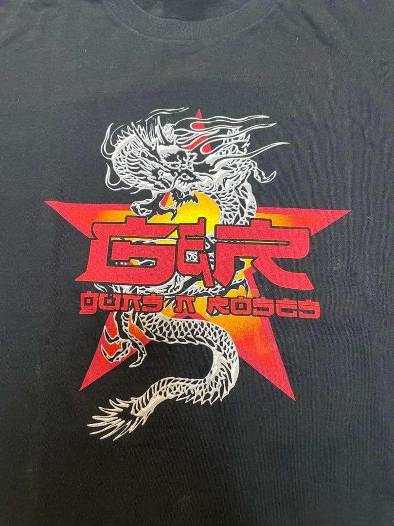希少XLヴィンテージ　GUNS N' ROSES ガンズアンドローゼズ Tシャツ