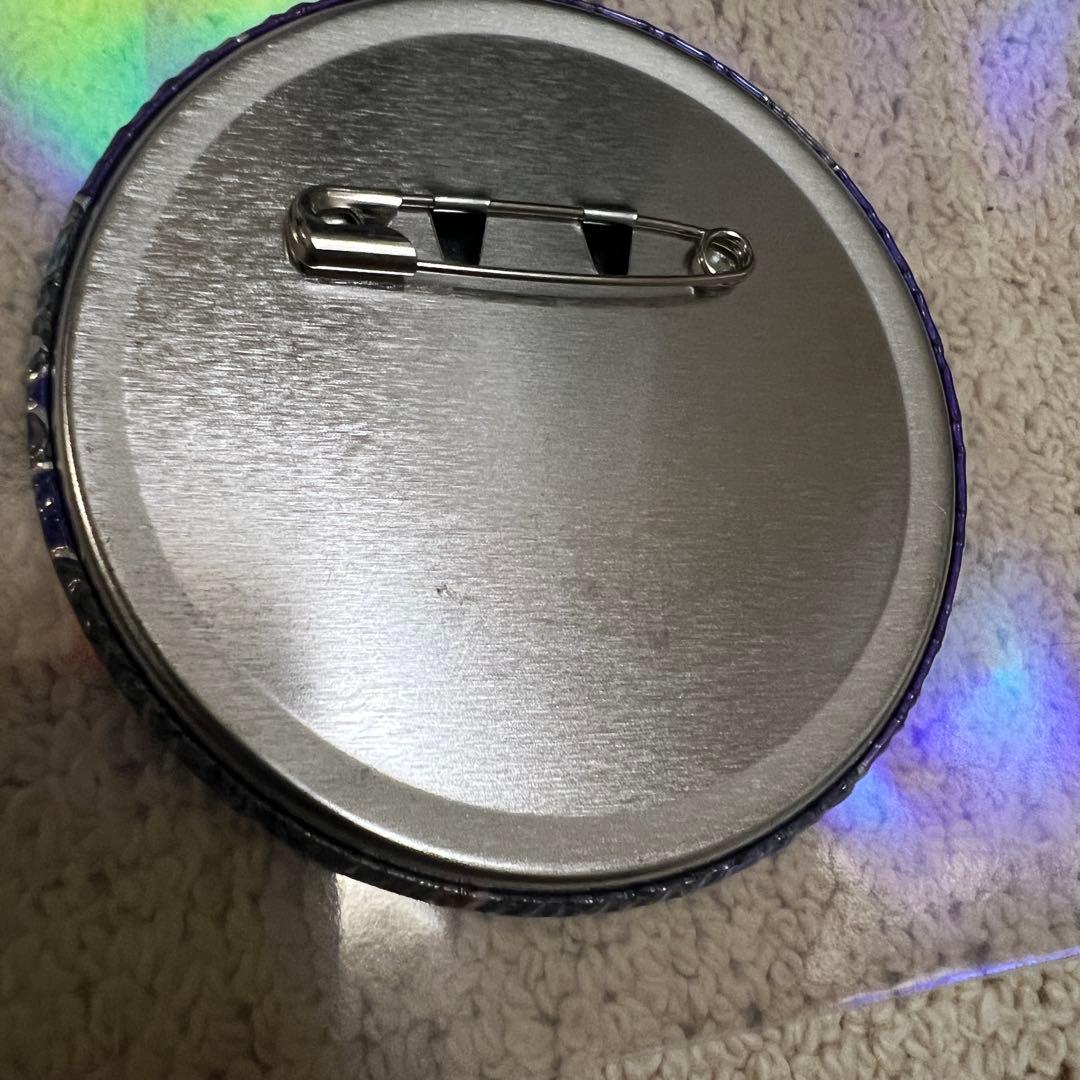 ベルゼブモン ホログラム　缶バッジ　デジモンテイマーズ