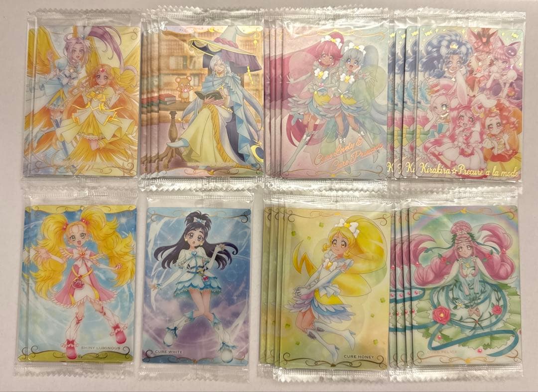 【WS9】プリキュア ウエハースカード 100枚 未開封 まとめ売り