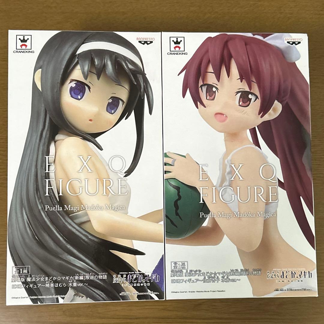 劇場版 魔法少女まどか☆マギカ　EXQフィギュア　暁美ほむら　佐倉杏子　水着