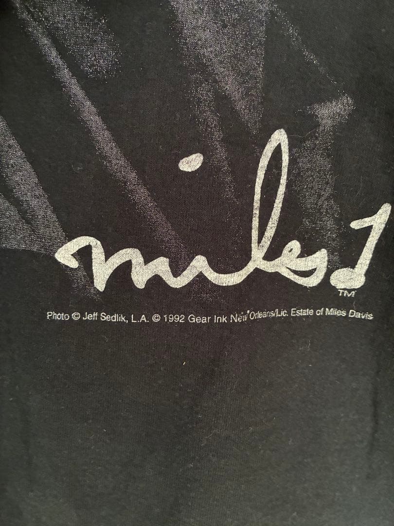Miles Davis マイルス　Tシャツ