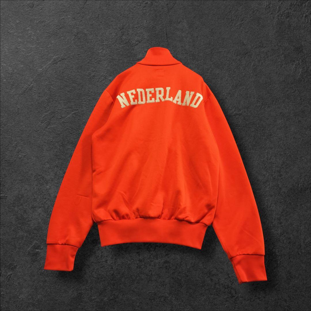 ★人気　アディダス　ジャージ　トラックジャケット　サッカー　オランダ代表　M