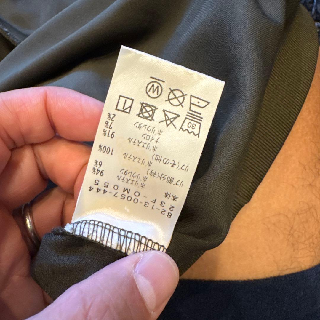 BEAMS GOLF ポロセーター M オリーブ