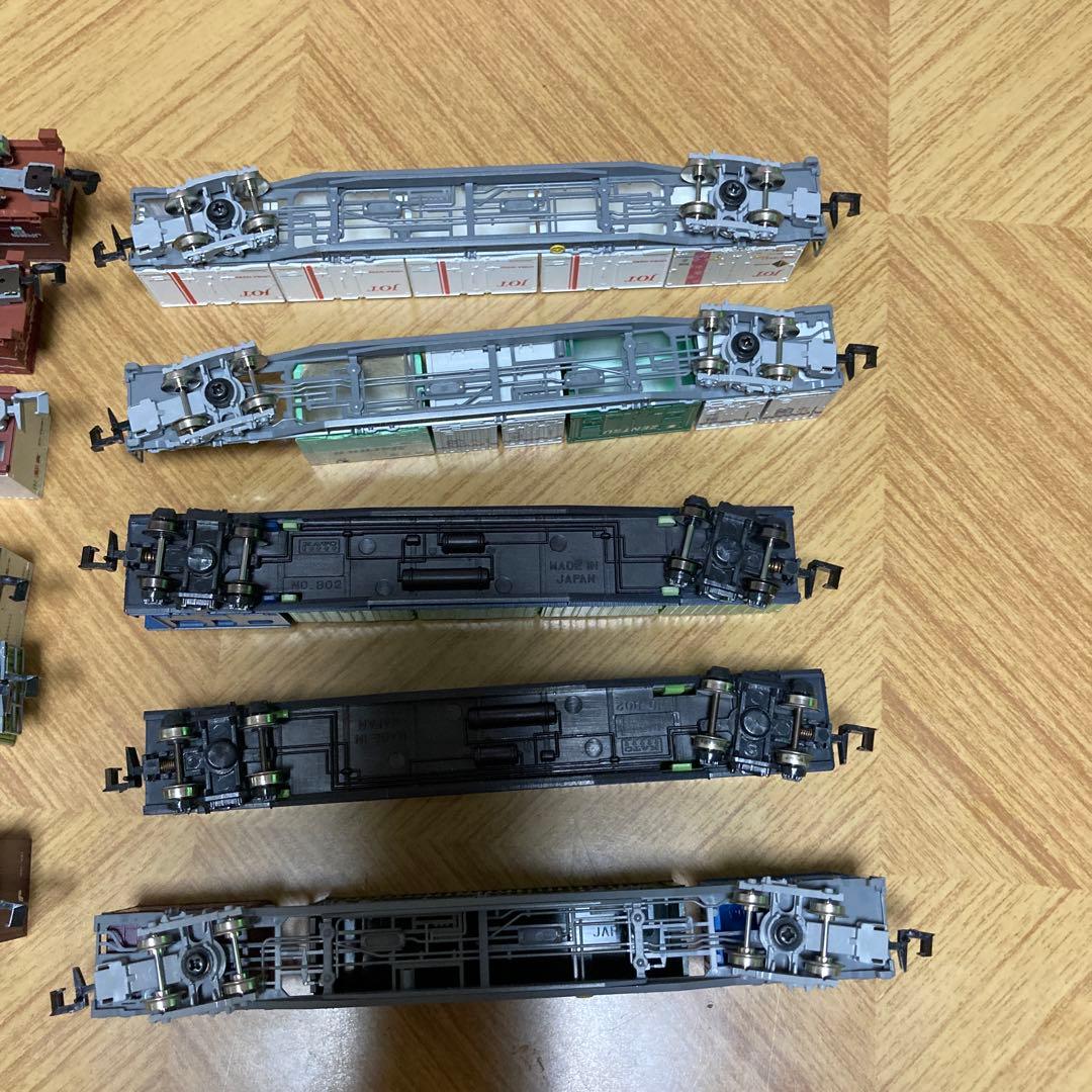 Nゲージ 多色貨物車両11車両